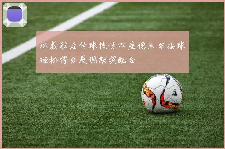 林葳脑后传球技惊四座德米尔接球轻松得分展现默契配合